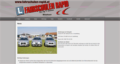 Desktop Screenshot of fahrschulen-rapid.at